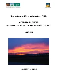 Autostrada A31 - Valdastico SUD