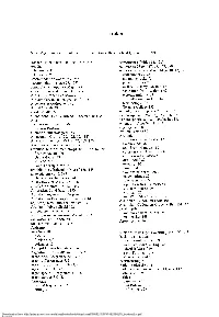 Note: Page Numbers in Italic Refer to Illustrations, Those in Bold Type Refer to Tables