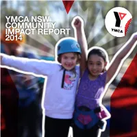 Ymca Nsw Community Impact Report 2014