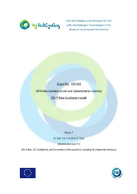 New Business Model and Implementation Roadmap D6.1 New Business Model