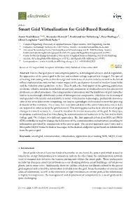 Smart Grid Virtualisation for Grid-Based Routing