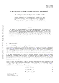 A New Symmetry of the Colored Alexander Polynomial