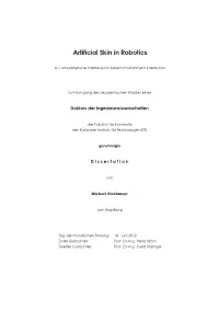 Artificial Skin in Robotics