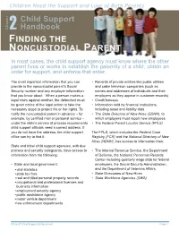 Child Support Handbook: Chapter 2