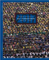 Commencement-Program-2017.Pdf