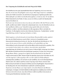 Der Ursprung Des Eichelbachs Und Sein Weg in Die Nidda Der