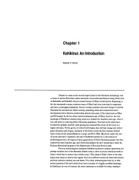 Chapter 1 Kahikinui: an Introduction
