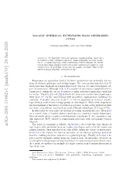 Locally Spherical Hypertopes from Generalized Cubes