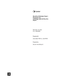 2020 Hydrology Baseline Report