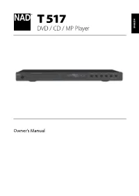 DVD / CD / MP Player
