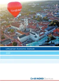Lithuanian Economic Outlook