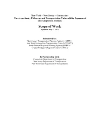 Scope of Work Updated May 2, 2013