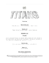 Titans" by Bob Haney | Bruno Premiani