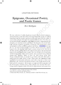 Uncorrected Proofs