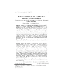 A View of Symplectic Lie Algebras from Quadratic Poisson Algebras