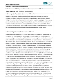 Impact Case Study (Ref3b) Institution: University of Central Lancashire