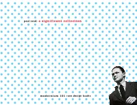 Paul Rand: a Significant Collection