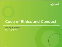Code of Ethics and Conduct