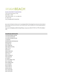 Elevation Certificates