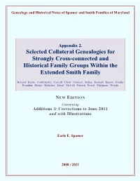 Genealogical Sketch Of
