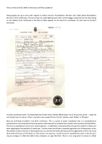 Harry, Archie and Lili's Birth Certificates and Titles Explained