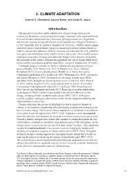 Science Framework for Conservation And