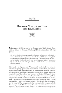 Chapter 5. Between Gleichschaltung and Revolution