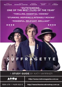 Suffragette Study Guide