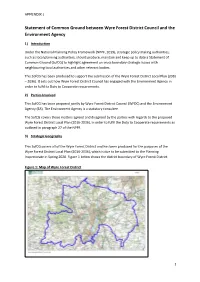 Duty to Co-Operate SOCG Appendix J