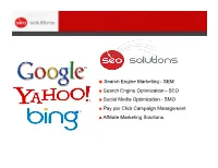 Search Engine Marketing