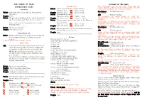 The Order of Mass Liturgy of the Word
