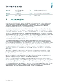 Bus Rationalisation Appendix 1