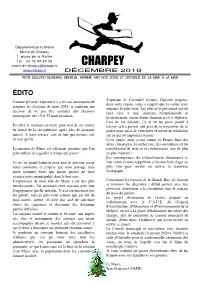 Flash Info Décembre 2019
