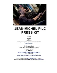 (The Jean-Michel Pilc Interview)