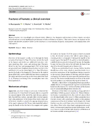 Fractures of Hamate: a Clinical Overview
