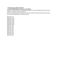 Index Educational Opportunities.Pdf