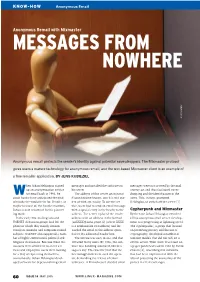 Messages from Nowhere