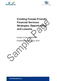 Strategies, Opportunities and Lessons