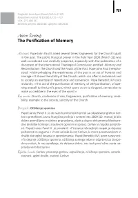 The Purification of Memory