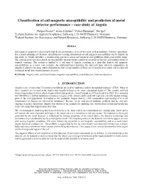 Classification of Soil Magnetic Susceptibility and Prediction of Metal Detector Performance – Case Study of Angola