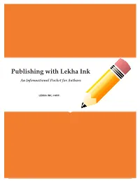 Publishing Brochure 2021