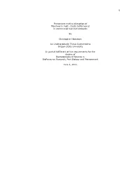 Pheromone Mating Disruption of Filbertworm Moth (Cydia Latiferreana) in Commercial Hazelnut Orchards