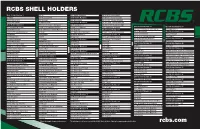 Rcbs Shell Holders