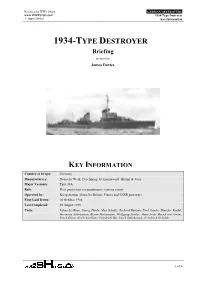 Type 34 Destroyer
