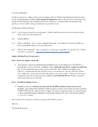 Updated Project – Booktalk