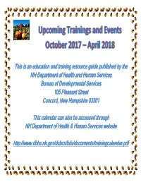 Bds-Training-Events.Pdf