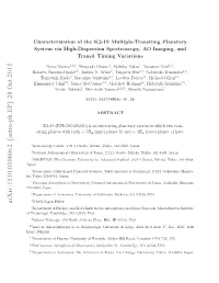 Characterization of the K2-19 Multiple-Transiting Planetary