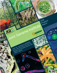 Cv15866 JGI PR CR:JGI Progress Report