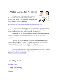 Doctor Guide in Kobe 08.28.16.Pdf