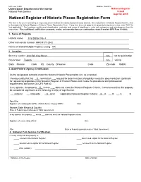 National Register Nomination for Fire Station No